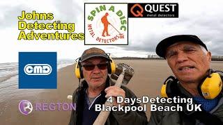 What did we Find on Blackpool Beach UK? Minelab Manticore & QUEST 35 & 80