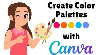 How to Create Color Palettes with Canva