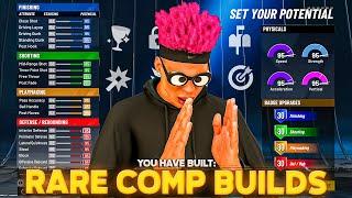 TOP 5 COMP BUILDS with RARE NAMES! BEST RARE BUILDS THAT ARE ACTUALLY GOOD IN NBA 2K22!