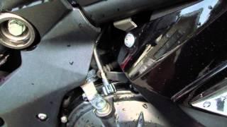 How to perform Idle Adjustment on a 2012 Ninja 650