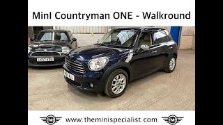 2010 Mini Countryman ONE for sale By @TheMiniSpecialist