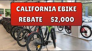 California Ebike Rebate $2,000 #ebike #rebate #california #electricbike