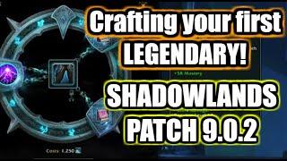 PVE Guide: How to craft your first Legendary! WoW Shadowlands