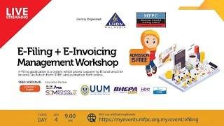 E-Filing + E-Invoicing Management Workshop.