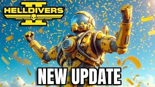 WOW! Helldivers 2 NEW CHANGES! - CEO New Interview - New Major Order and more!
