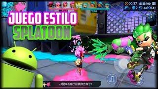 JUEGO ESTILO SPLATOON Y SEPIA GO PARA ANDROID PAINTMAN GO  GAMEPLAY