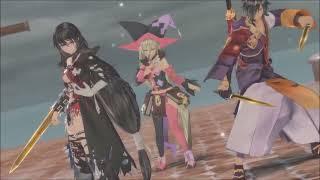 Velvet gives Laphicet the boot... blade [Tales of Berseria]