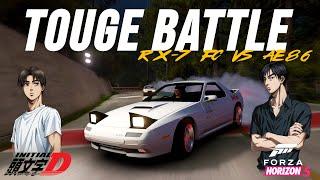 Forza Horizon 5 - Touge Batttle Rx-7 FC VS AE86