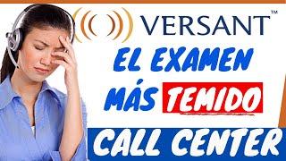 Versant Test | La prueba más difícil de los CALL CENTERS | Todo lo que NECESITAS saber