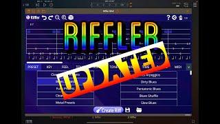 Riffler - Guitar Riff Generator  - UPDATED - Let's Check it out - Demo for the iPad