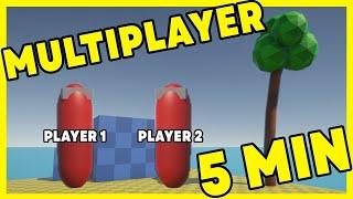 Easy Multiplayer in 5 minutes - with Lobby -  Unity Tutorial ep. 1