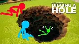 What's At The BOTTOM?!? | A Game About Digging A Hole