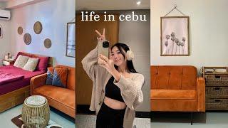 LIFE IN CEBU  | affordable airbnb in cebu (for only ₱1000), slow days, staycation + airbnb tour