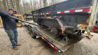 7K Trailer Axle Replacment