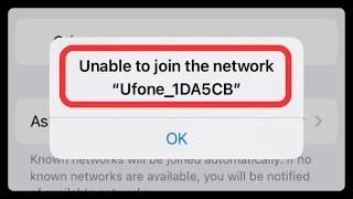 How to Fix Unable to Join Network iPhone (2024)