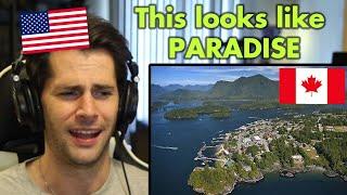 American Reacts to the BEST Places to Live in British Columbia