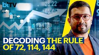 Unlocking The Power Of Compounding. Rohan Mehta Decodes The Rule Of 72, 114, 144