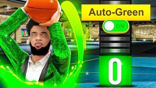 I Used AUTO GREEN With A 0 3PT RATING in NBA 2K23