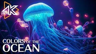Aquarium 4K VIDEO UHD  Beautiful Relaxing Coral Reef Fish - Relaxing Sleep Meditation Music #15