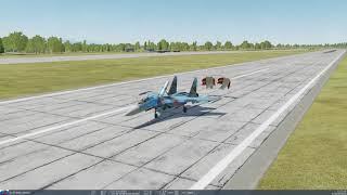 Fast Final Approach and Quick Landing - DCS World Su-27