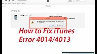 iTune Error code 4013 Easy Fix Done & your iPhone Restoring successed​  || ios | iPhone