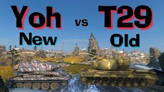 WOT Blitz Face Off || M-VII-Yoh vs T29