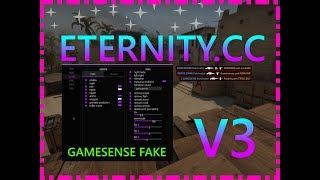 FAKE GAMESENSE CLAN-TAGFREE "ETERNITY.CC V3" TAPPING EVERYTHINGCS:GO