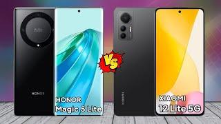 HONOR Magic 5 Lite vs XIAOMI 12 Lite | Mi 12 Lite vs Honor Magic 5 Lite Specification