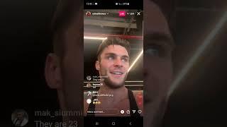 Ed Matthews, Bella Mai Insta Live 16/5/23