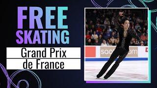 Men Free Skating | Grand Prix de France 2024 | #GPFigure