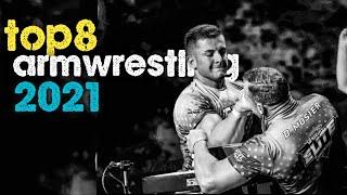 DAVE CHEFFEE , LEVAN SAGINASHVILI, SERGEY KALINICHENKO,MOSIER , ZIRAKASHVILI, TOP8 ARMWRESTLING 2021