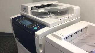 Xerox Machine Office Printer Being Used