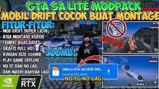 Viral Di TikTok!! Gta Sa Lite Mod Mobil Drift Cuma 300Mb! || Cocok Banget Buat Montage