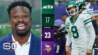 "It's time for Aaron Rodgers to call it a career" - Bart Scott RIPs Jets QB in 23-17 loss to Vikings