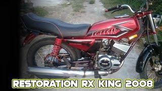 RESTORASI  YAMAHA RX KING MERAH PEREDAM 2008