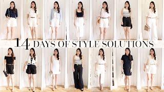 14 Days of SUMMER OUTFIT Ideas! | Capsule Summer Style Solutions