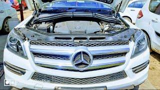 MERCEDES BENZ  GL350 WATER PUMP REPLACE OVER HEAT PROBLEM 