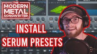 How to Install Serum Presets FAST | FREE Serum Presets Included | MMS