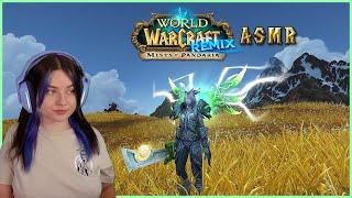 ASMR  Relaxing Leveling Session #2  Mists of Pandaria WoW Remix (Keyboard Typing & Mouse Clicking)