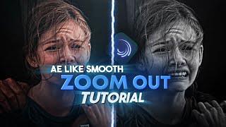 AE Like Smooth zoom out in after motion z Tutorial and XML