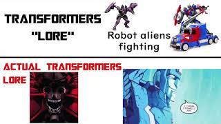 Transformers Lore MEME