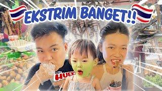 YUKA-CHAN MAKAN MAKANAN EKSTRIM DI BANGKOK THAILAND! | vlog