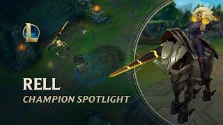 Champion Spotlight: Rell | Gameplay – League of Legends