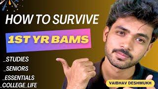 How to Survive 1st Year BAMS🩺| Toxic Reality #bams #ayurveda