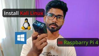 How to install Kali Linux in Raspberry pi 4. #azerotech