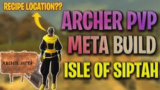 New Meta For Archer PvP In Isle Of Siptah - Attributes , Gear , buffs/Food & Weapon : Conan Exiles