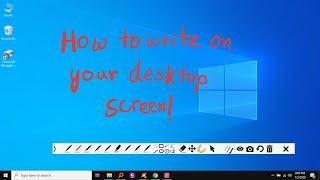 Top 5 apps to write , draw & annotate on desktop screen + ppInk demo