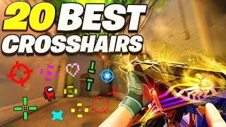20 BEST Crosshairs in Valorant 2024! (PROS USE THESE) 