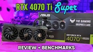 How many FPS for $800?! RTX 4070 Ti Super Review + Benchmarks!