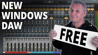 New FREE Windows DAW: LUNA by Universal Audio